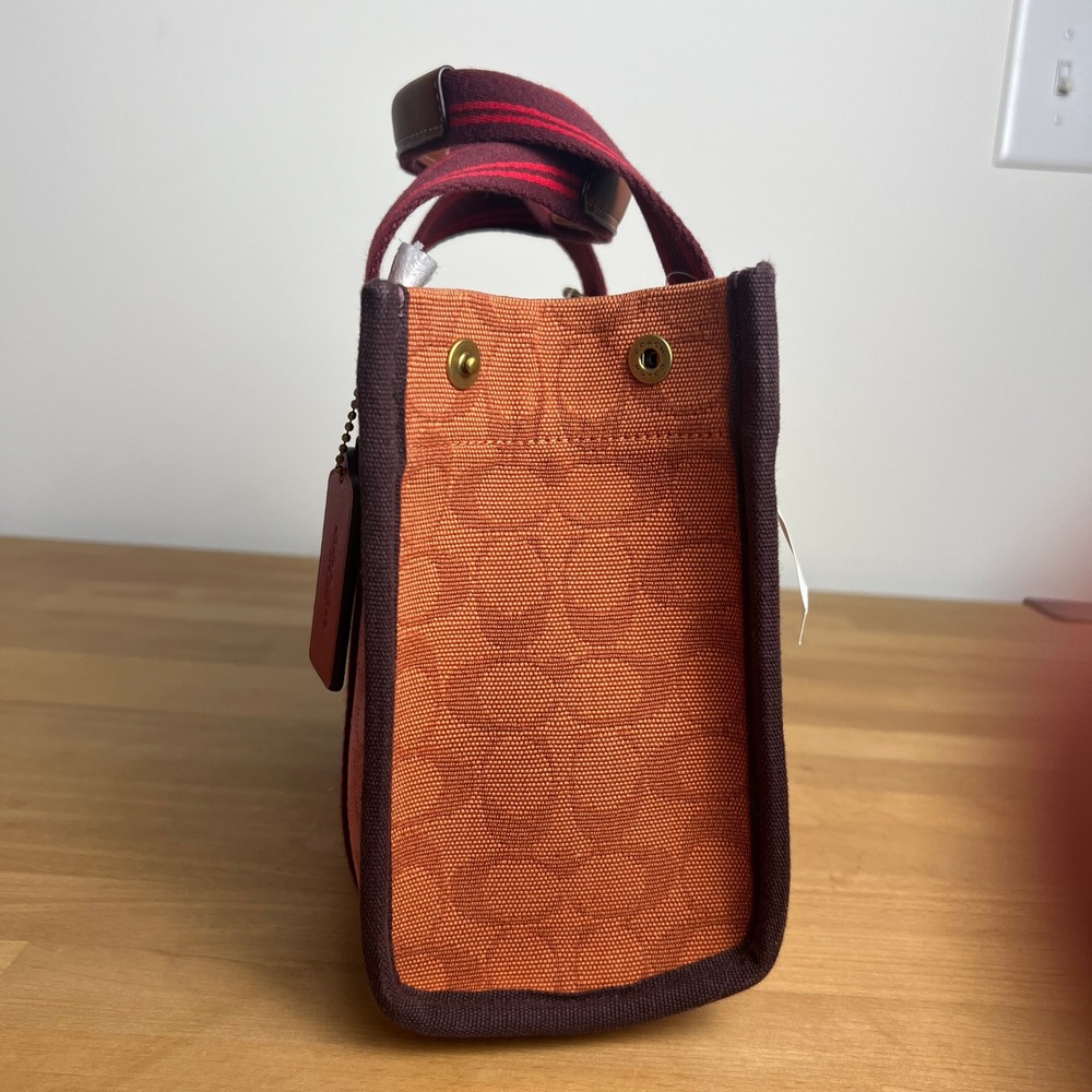 NWT Coach Spin Tote 27 in Taffy Light Pink Crossbody Handbag Purse - Picture 8 of 12